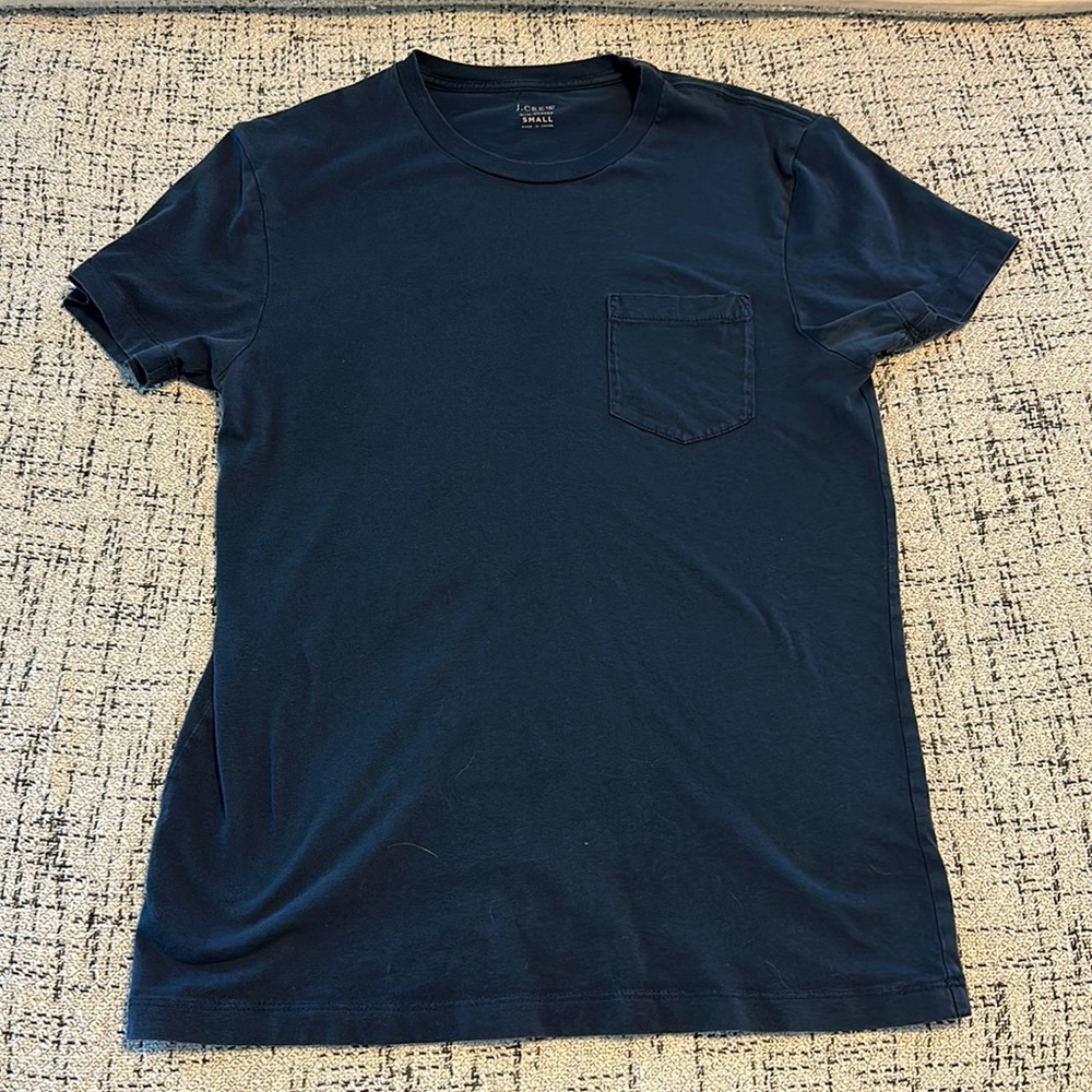 JCrew Navy Slim Washed Tshirt
